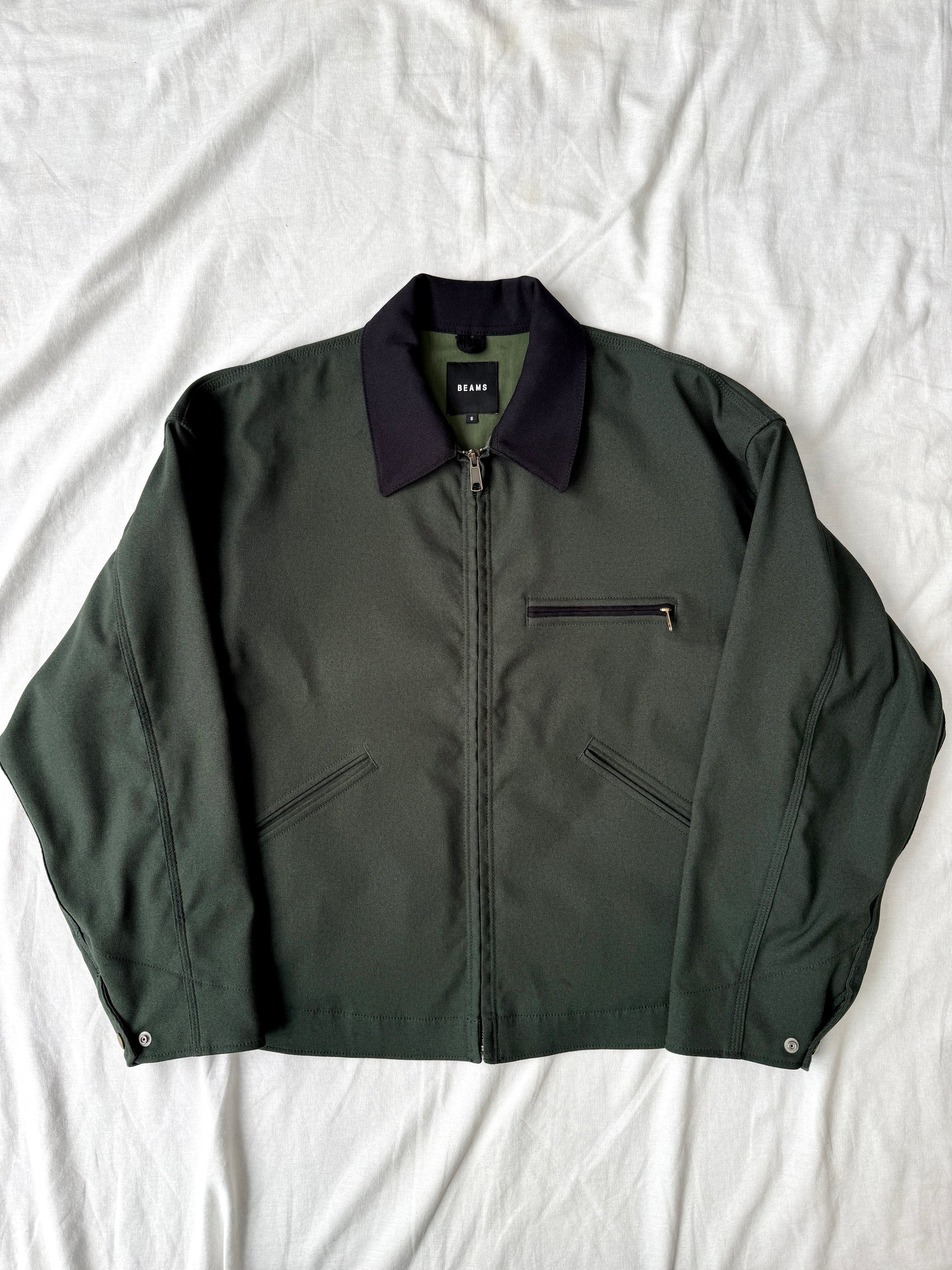 Beams Green Work Jacket
