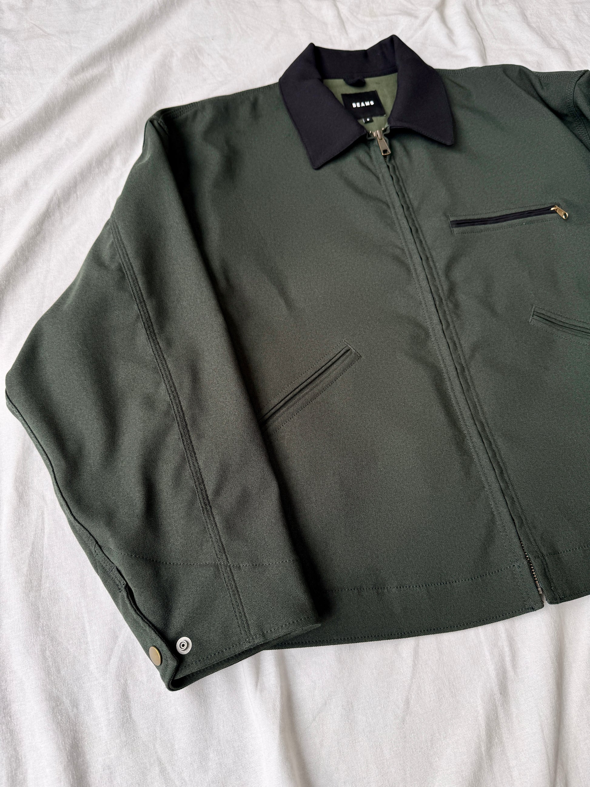 Beams Green Work Jacket