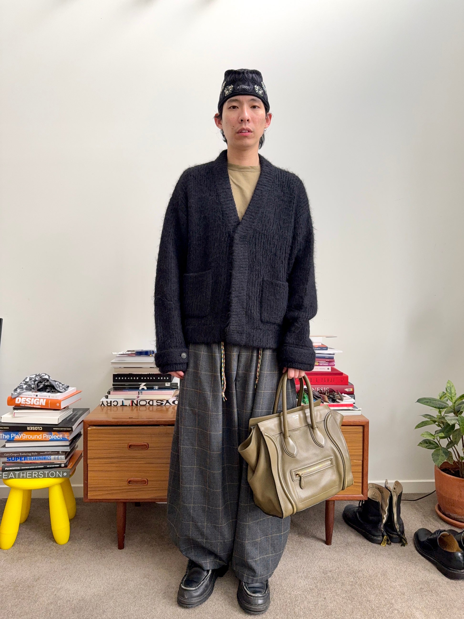 Ryo Takashima Alpaca Chunky Cardigan