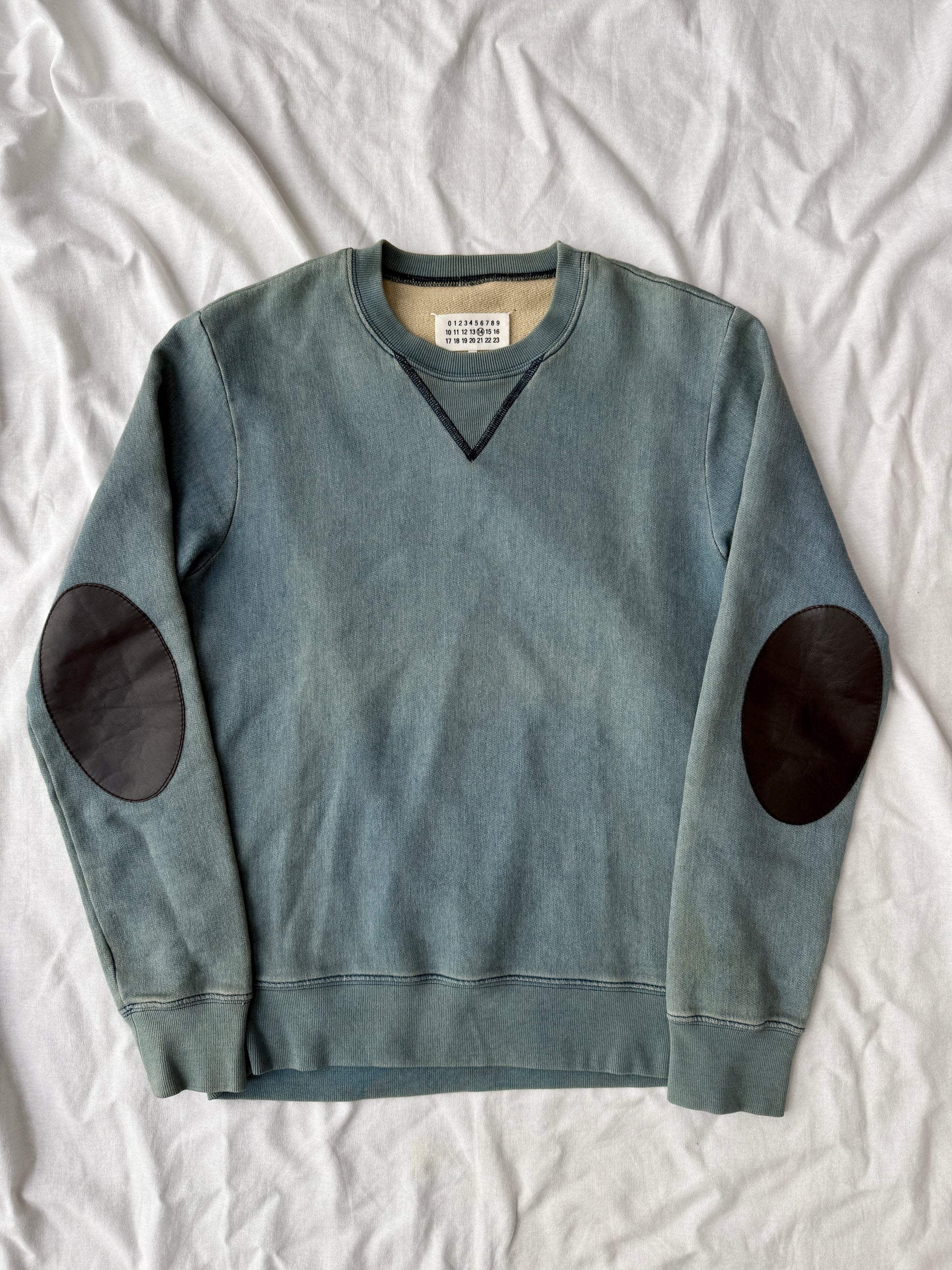 Maison Margiela 14 Indigo-dyed Jumper