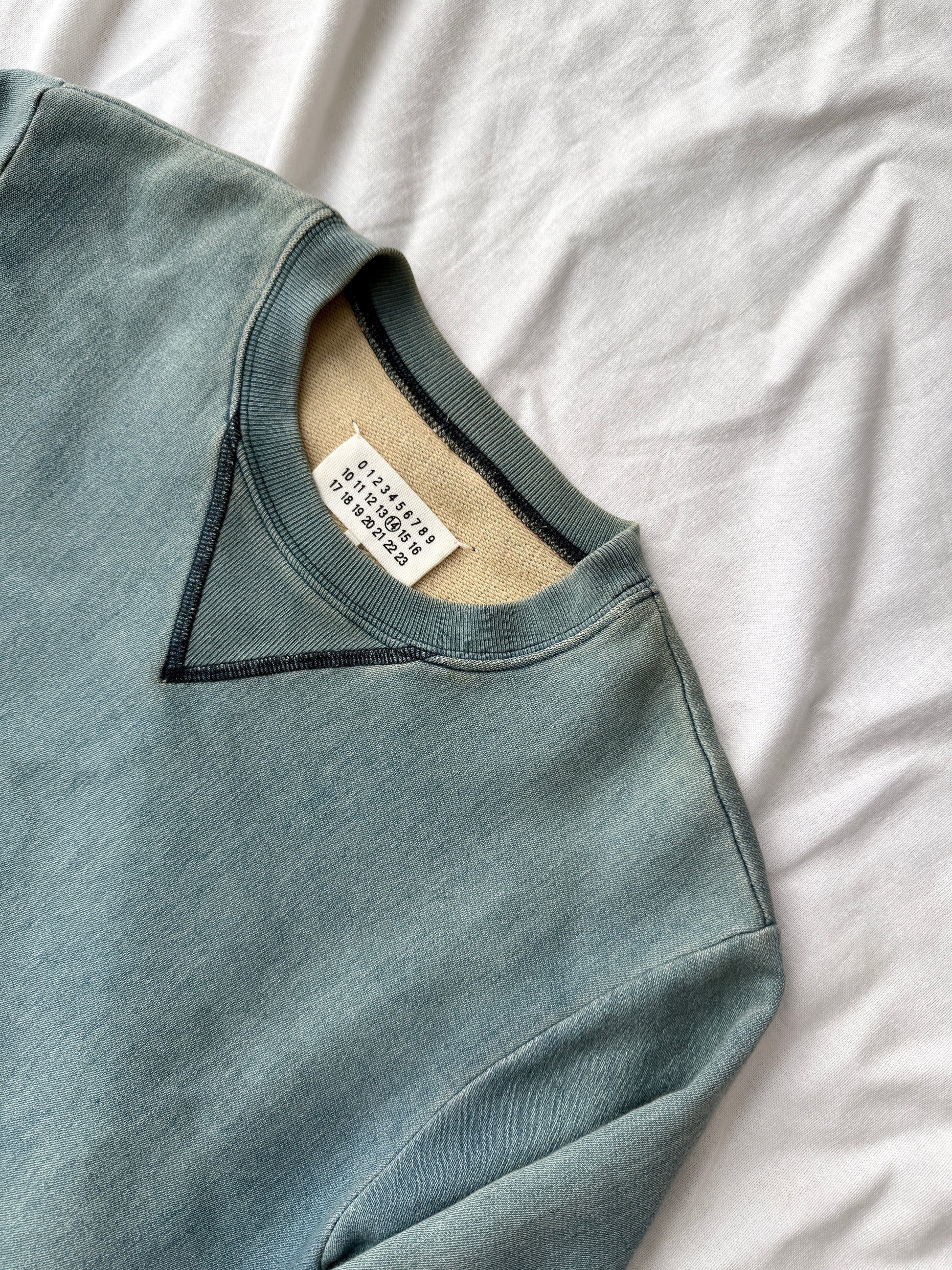 Maison Margiela 14 Indigo-dyed Jumper