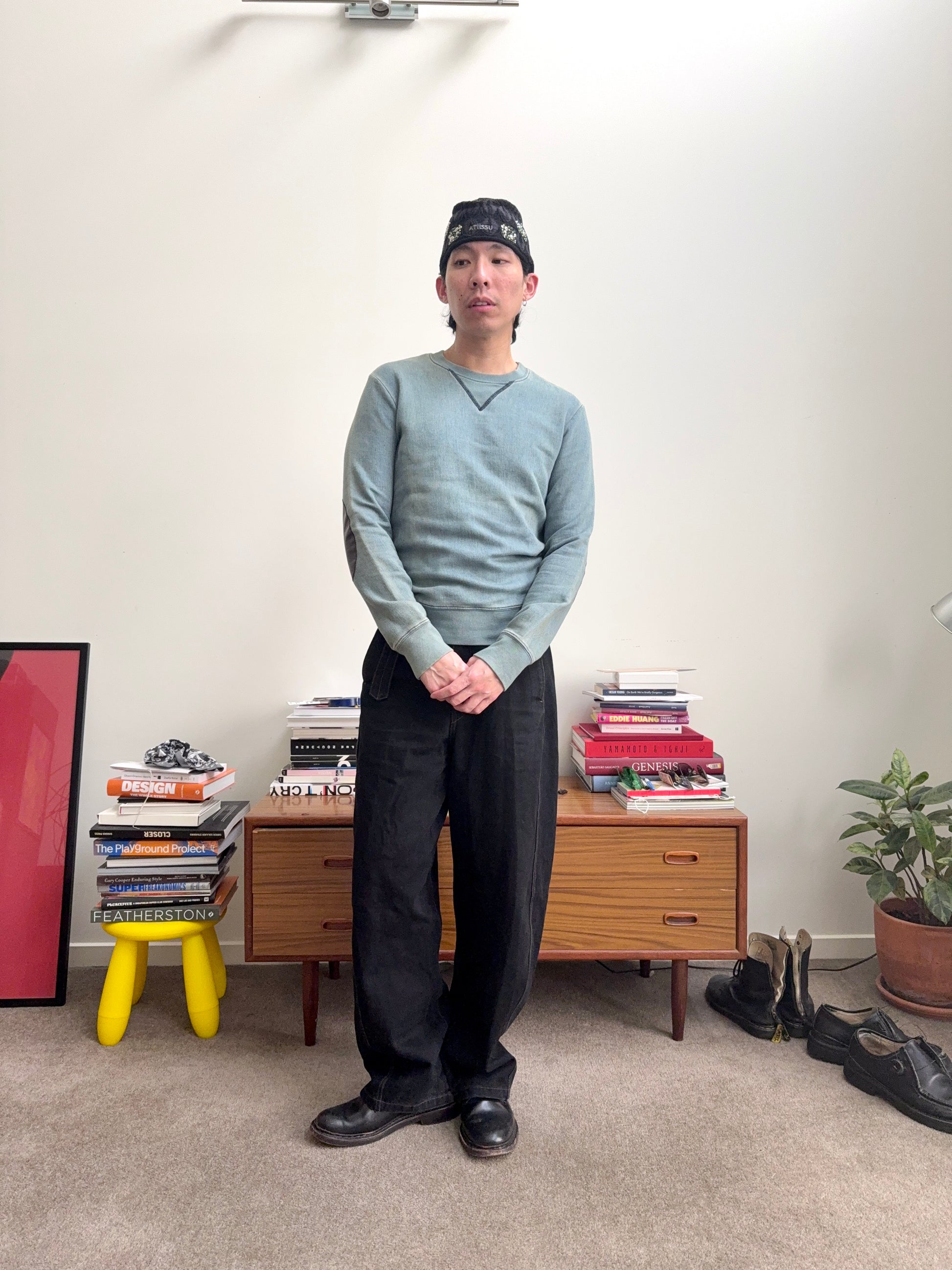 Maison Margiela 14 Indigo-dyed Jumper