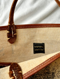 Kapital Duffle Naval Medium Tote Bag