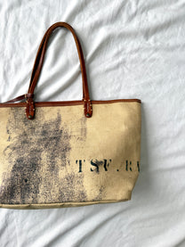 Kapital Duffle Naval Medium Tote Bag