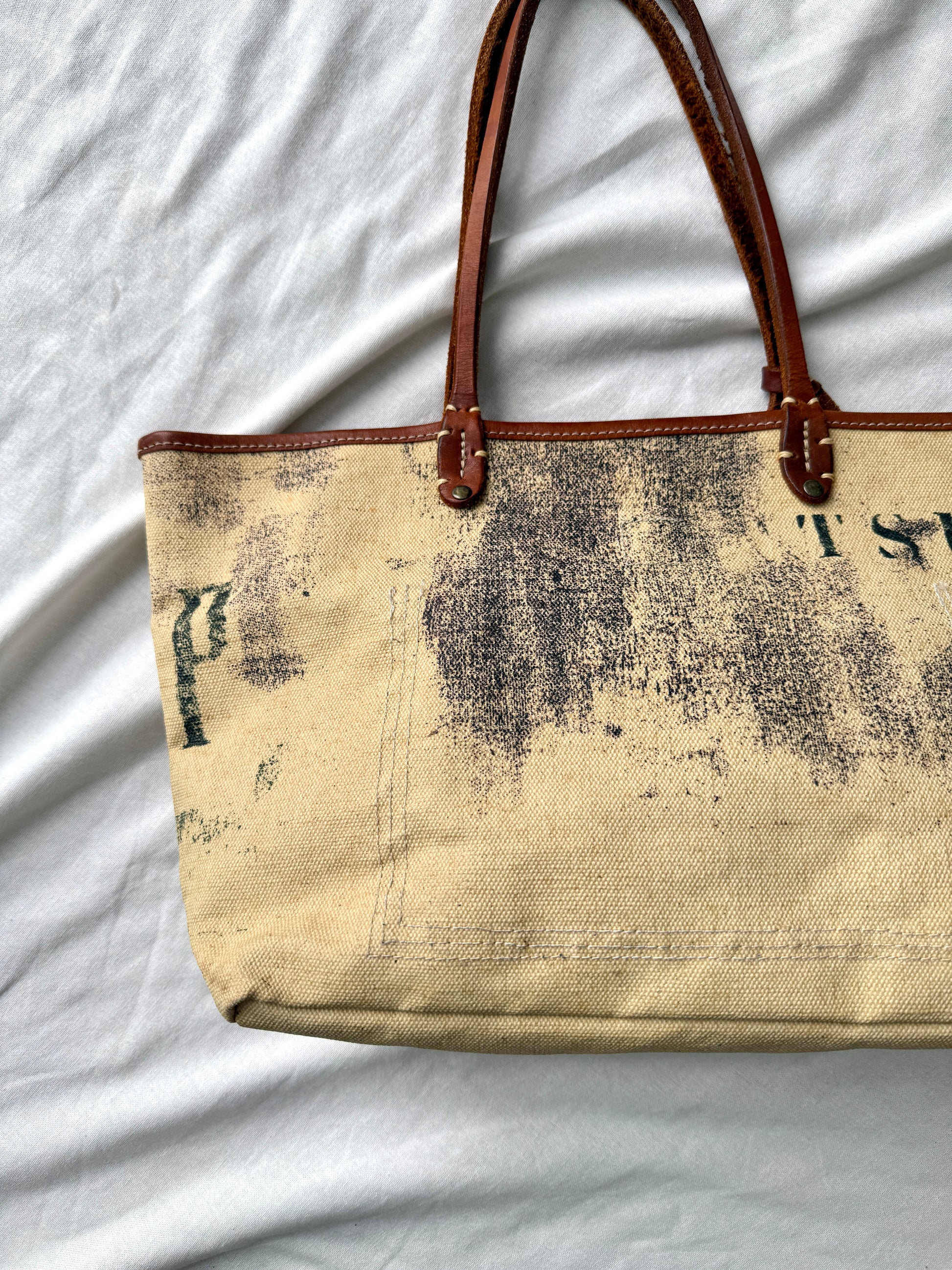 Kapital Duffle Naval Medium Tote Bag