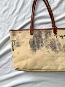 Kapital Duffle Naval Medium Tote Bag