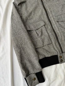 Vivienne Westwood MAN Houndstooth Wool Military Blouson