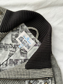 Vivienne Westwood MAN Houndstooth Wool Military Blouson