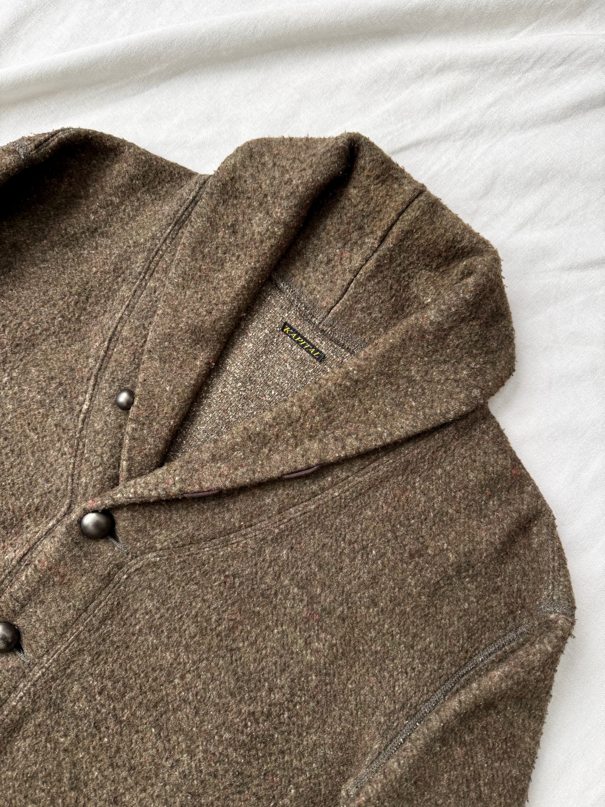 Kapital Shawl Nautical Cardigan