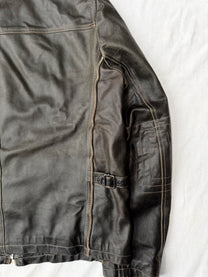 Armani Single Rider Leather Jacket