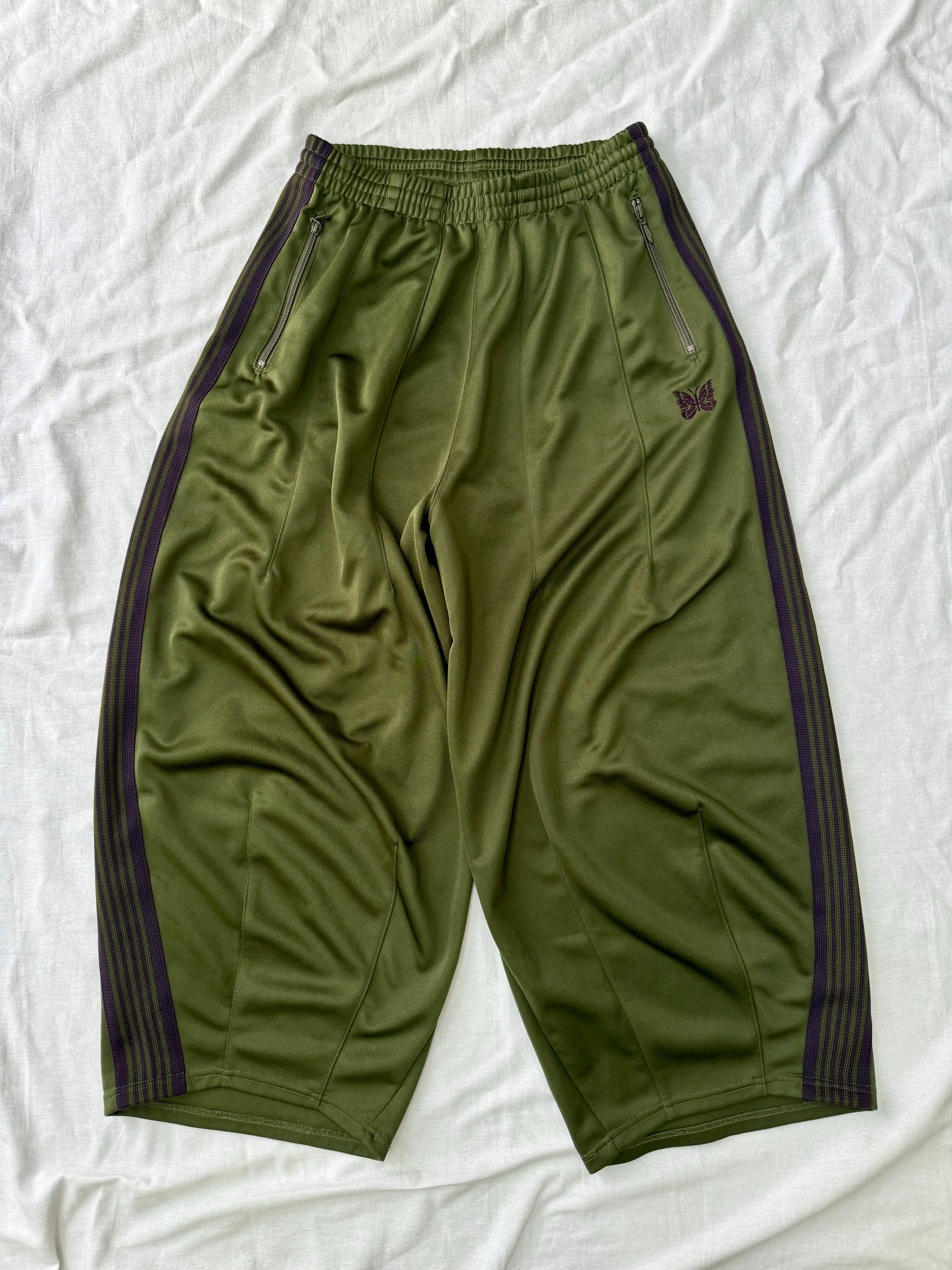 Needles H.D Track Pants - Forest Green / Sand – SĀN ARCHIVE GOODS