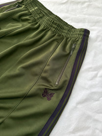 Needles H.D Track Pants - Olive/Eggplant