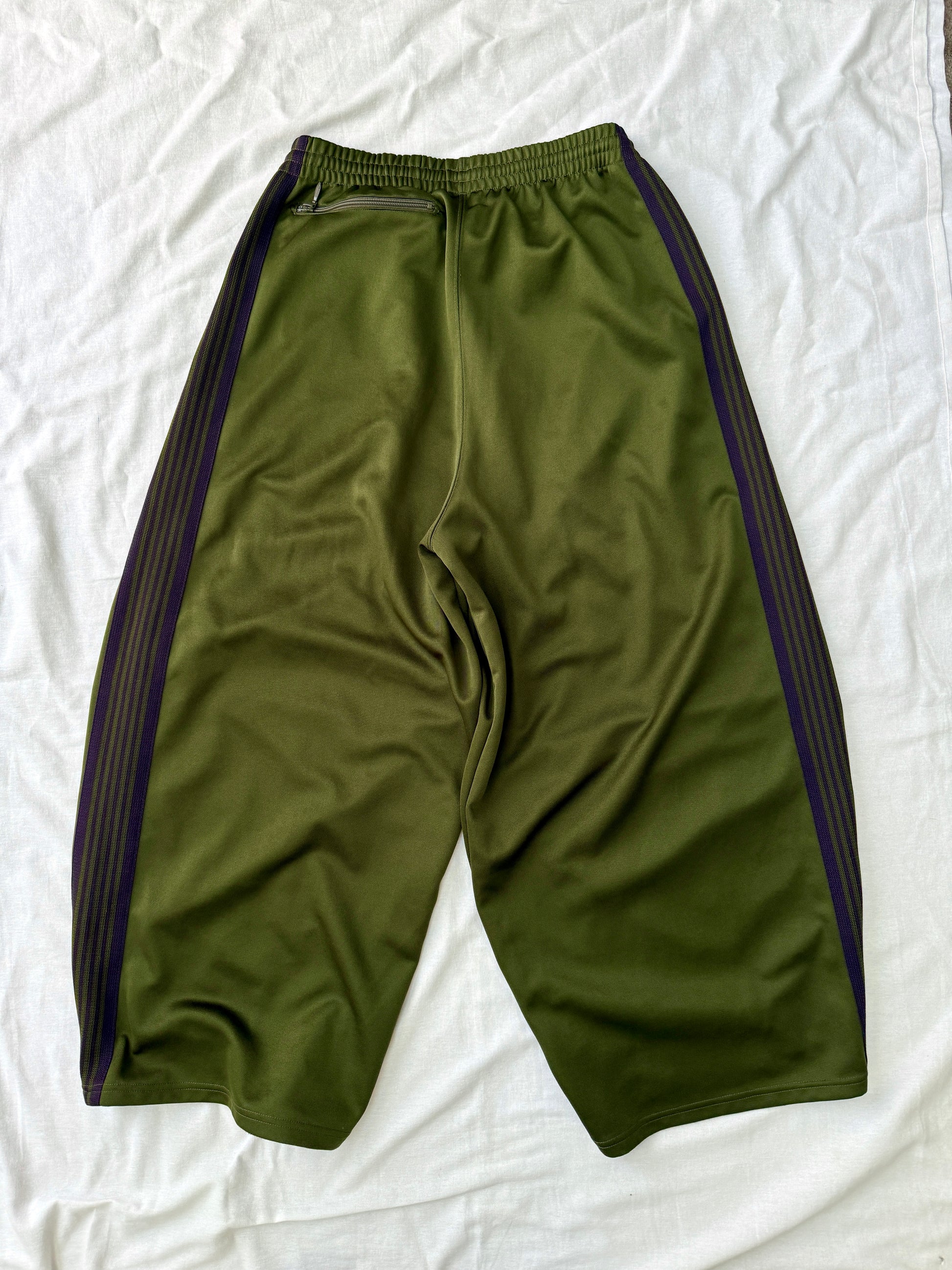 Needles H.D Track Pants - Olive/Eggplant