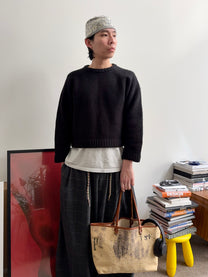Kapital Duffle Naval Medium Tote Bag