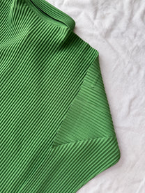 Homme Plisse Issey Miyake Buttoned Down Shirt - Parakeet Green