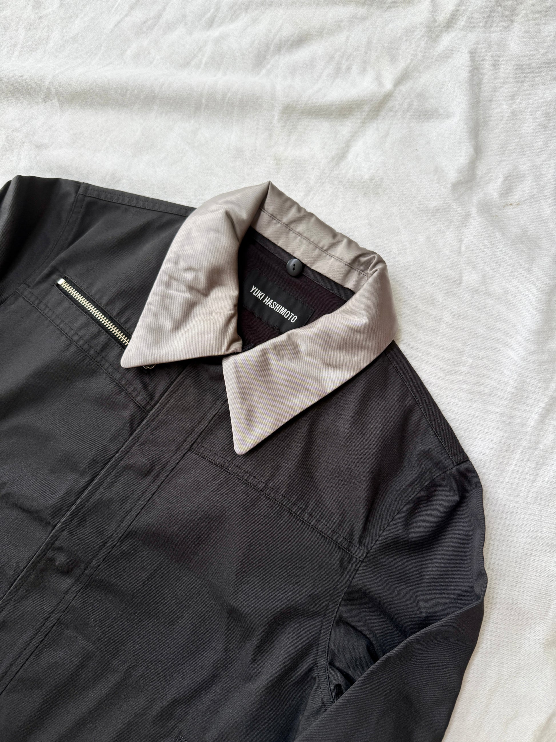 Yuki Hashimoto Trucker Jacket w Detachable Collar