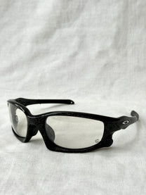 Oakley Clear Lenses Split Jacket Ghost Text