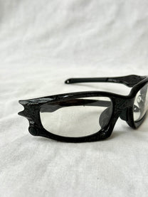 Oakley Clear Lenses Split Jacket Ghost Text