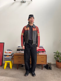 Vintage Harley Davidson Racing Leather Jacket