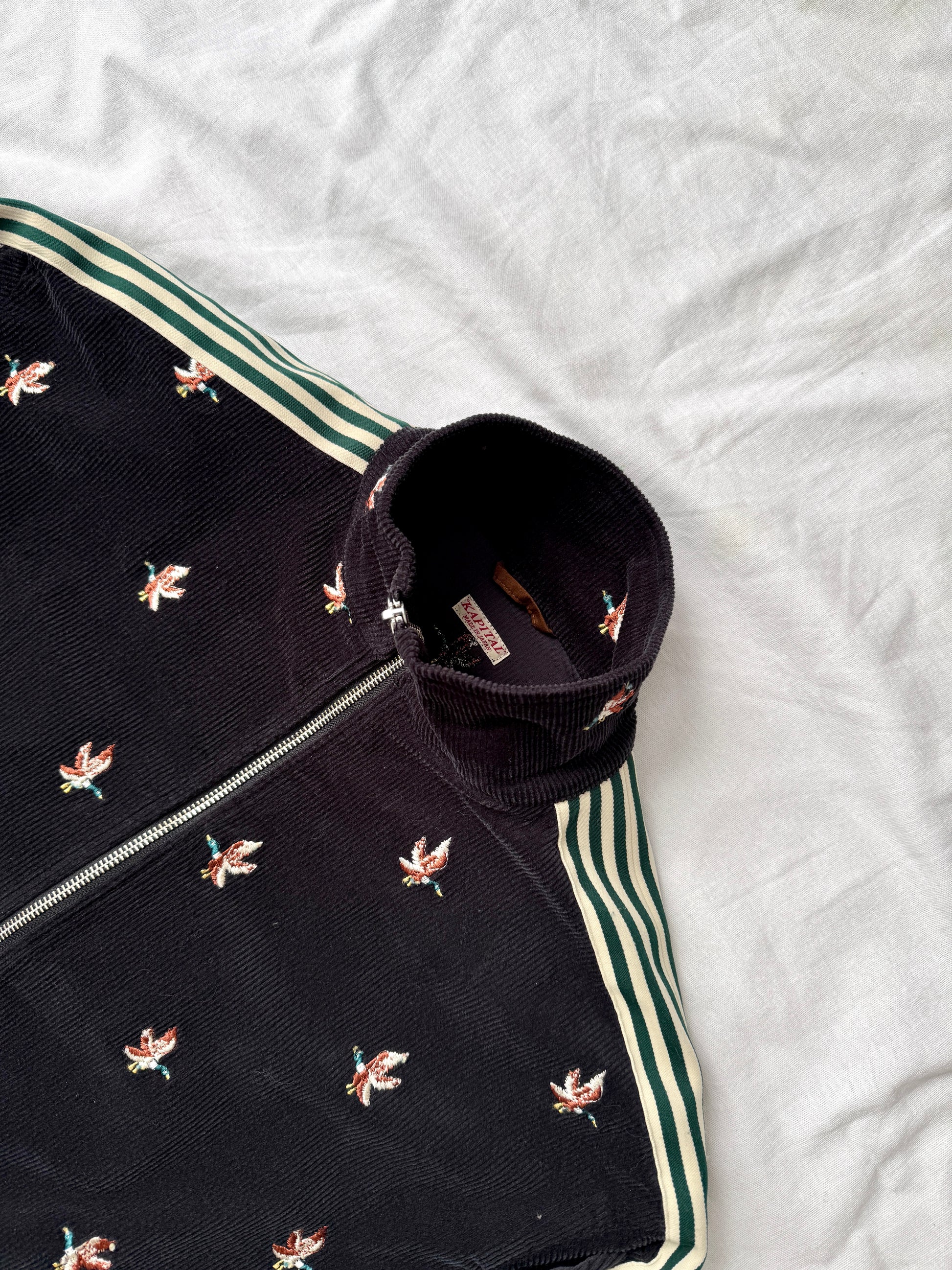 Kapital Embroidered Duck Stuntman Jacket - Navy
