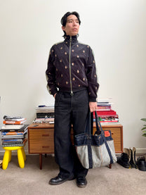 Kapital Embroidered Duck Stuntman Jacket - Navy