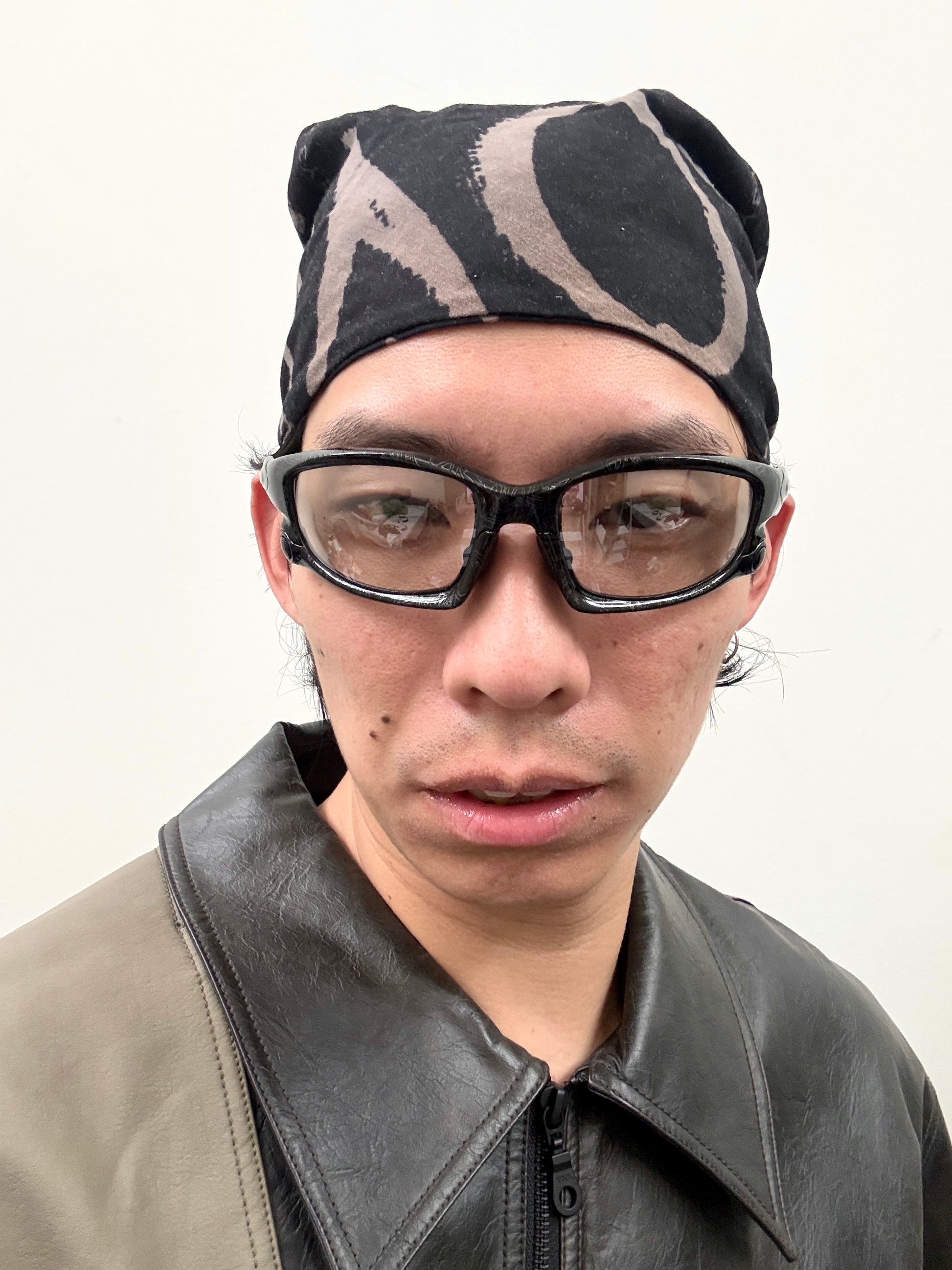 Oakley Clear Lenses Split Jacket Ghost Text