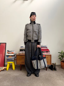 Vivienne Westwood MAN Houndstooth Wool Military Blouson