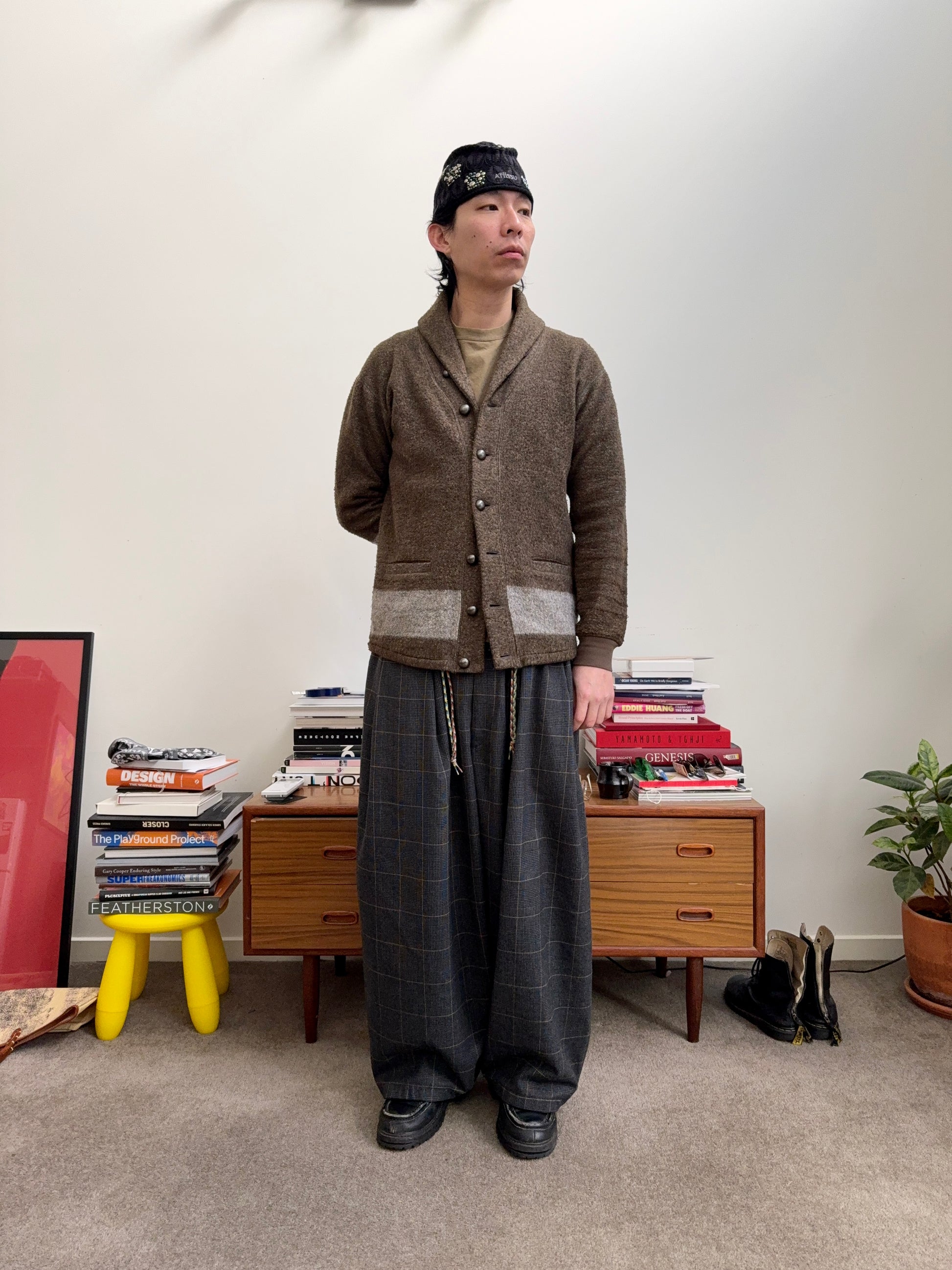 Kapital Shawl Nautical Cardigan