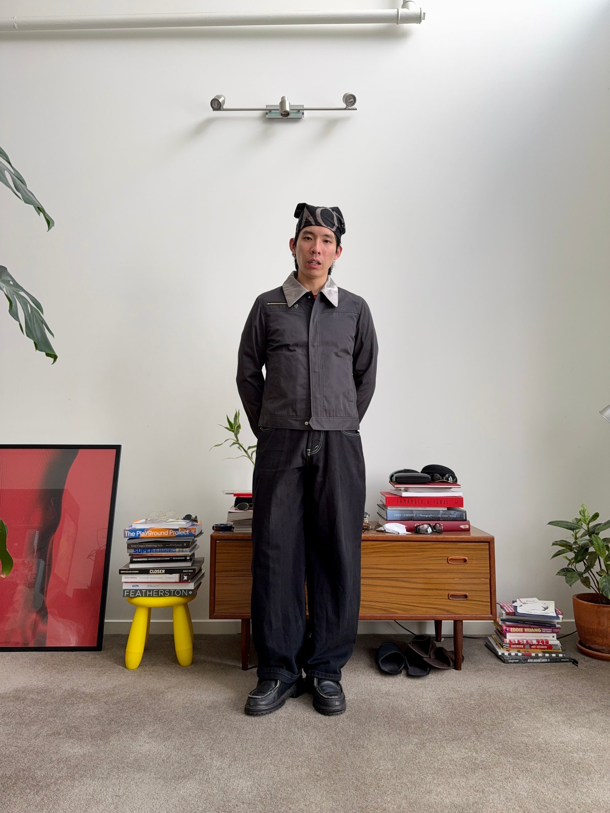Yuki Hashimoto Trucker Jacket w Detachable Collar