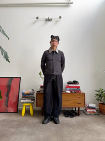 Yuki Hashimoto Trucker Jacket w Detachable Collar