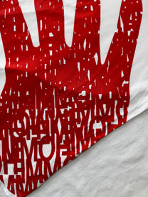 Comme des Garcons Homme Red Hand Ringer T-shirt