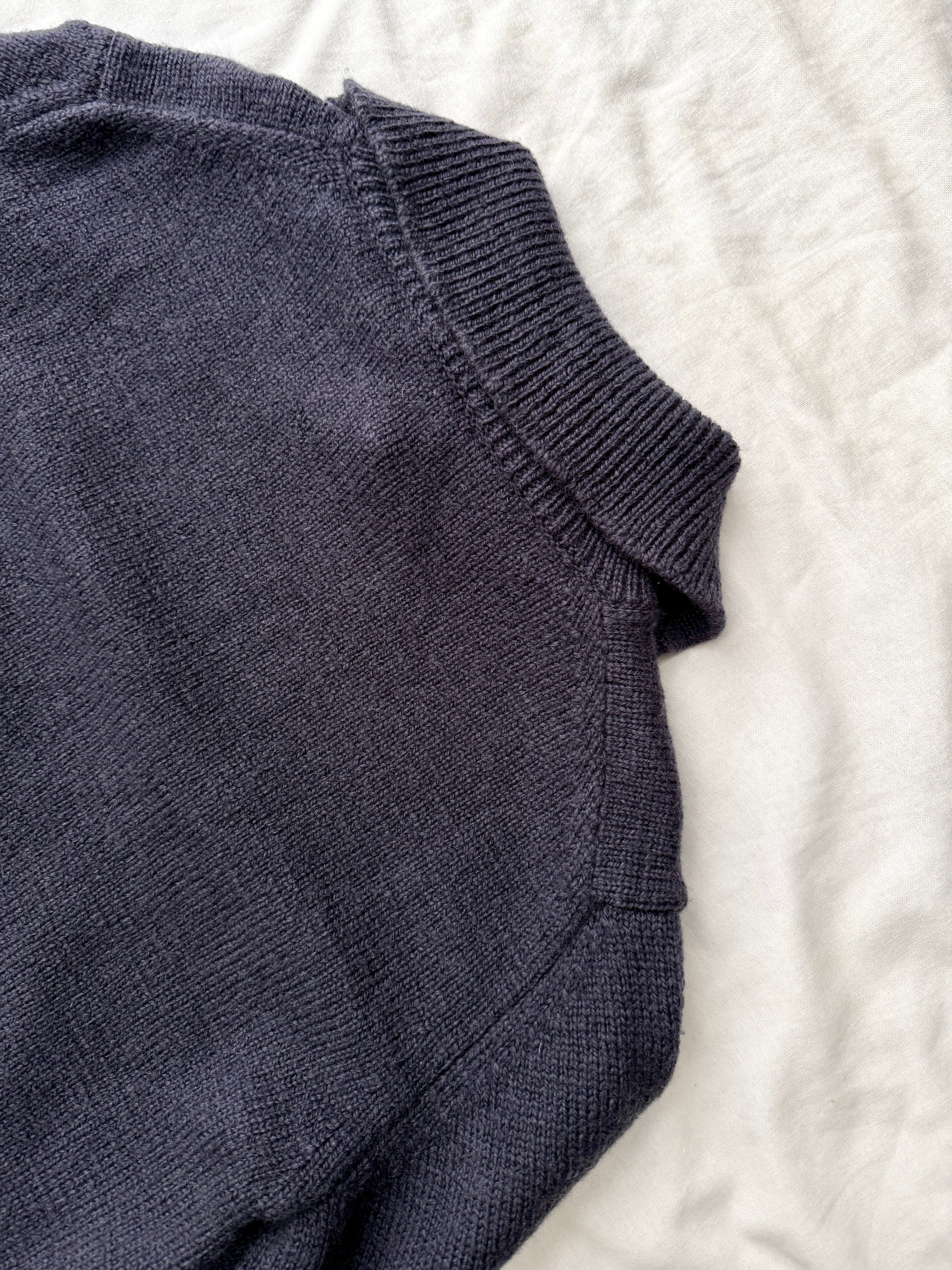 AMOMENTO Zipped Driver's Knit