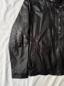 Hugo Boss Lamb's Leather Motorcycle Jacket