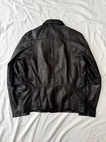 Hugo Boss Lamb's Leather Motorcycle Jacket