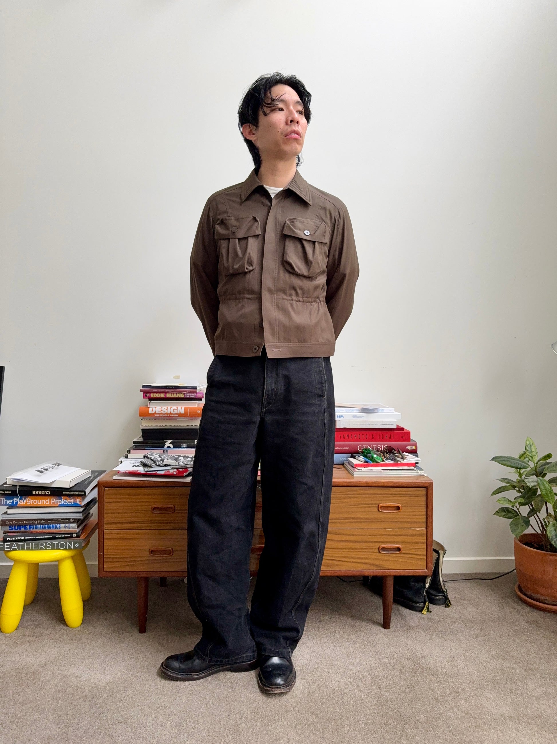 Hai Sporting Gear by Issey Miyake Short Hunting Jacket