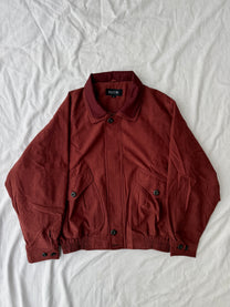 90s Deadstock Double Collar A-2 Bomber Jacket