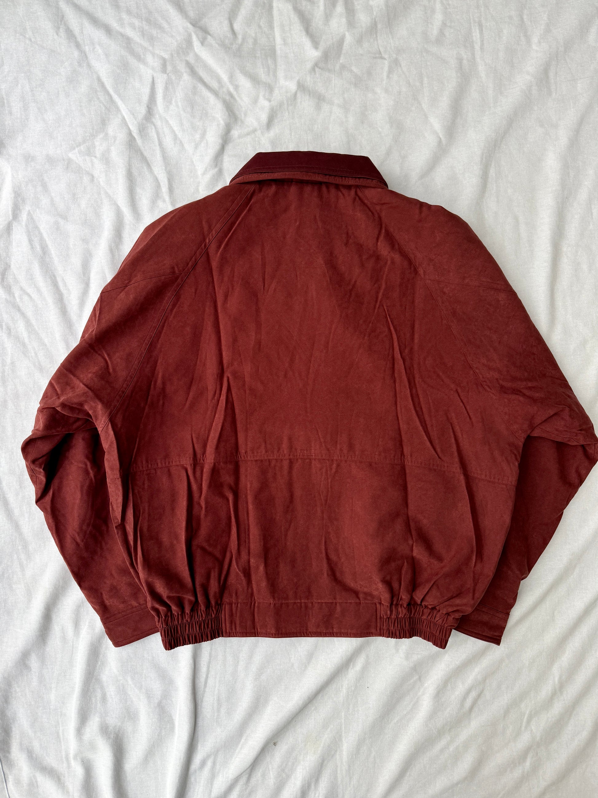 90s Deadstock Double Collar A-2 Bomber Jacket