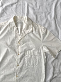 Lemaire Spread Collar Short Sleeved Shirt