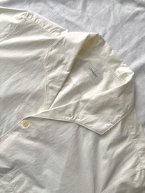 Lemaire Spread Collar Short Sleeved Shirt