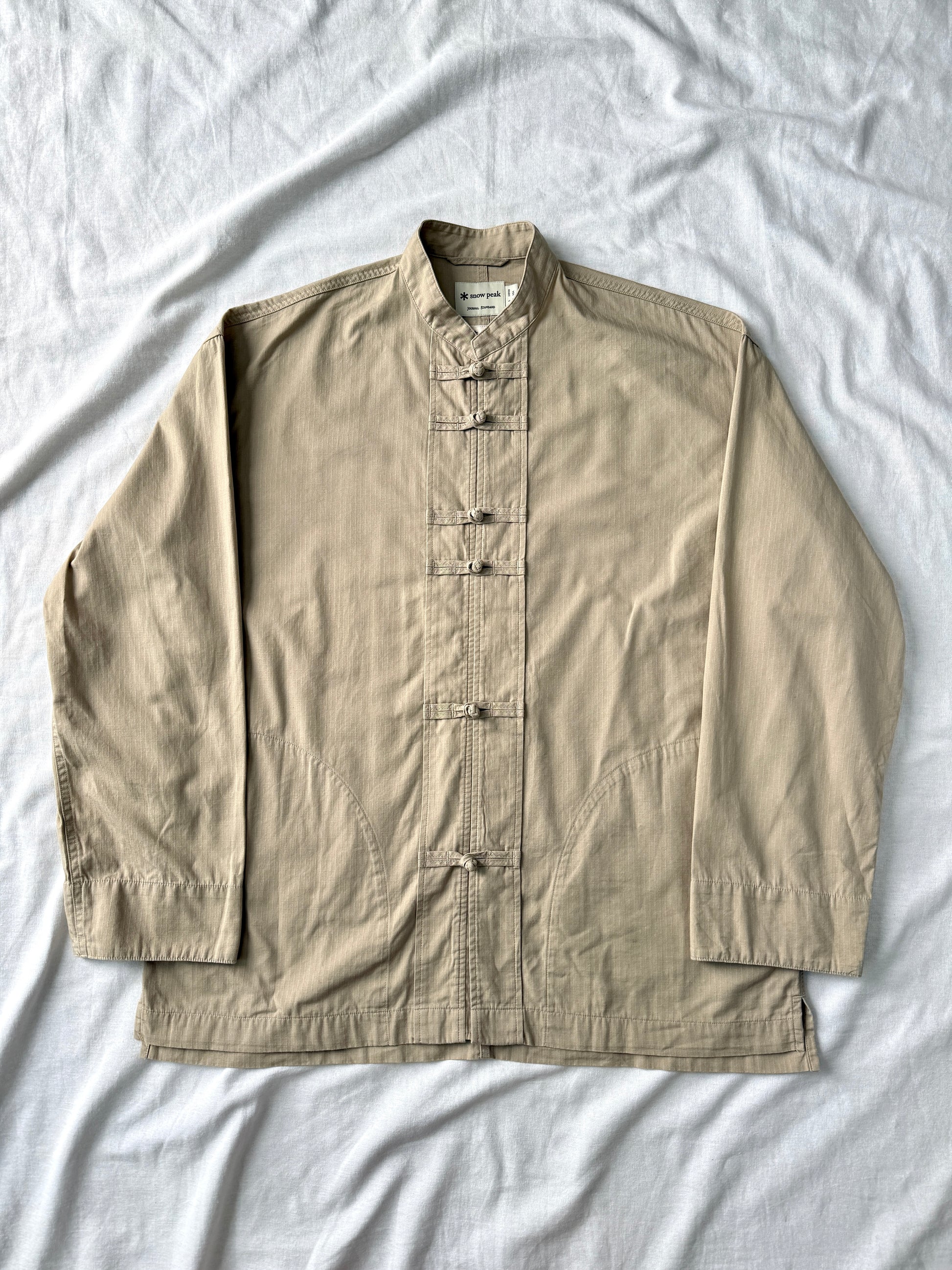 Snow Peak x Journal Standard Takibi Ripstop Chinese Jacket