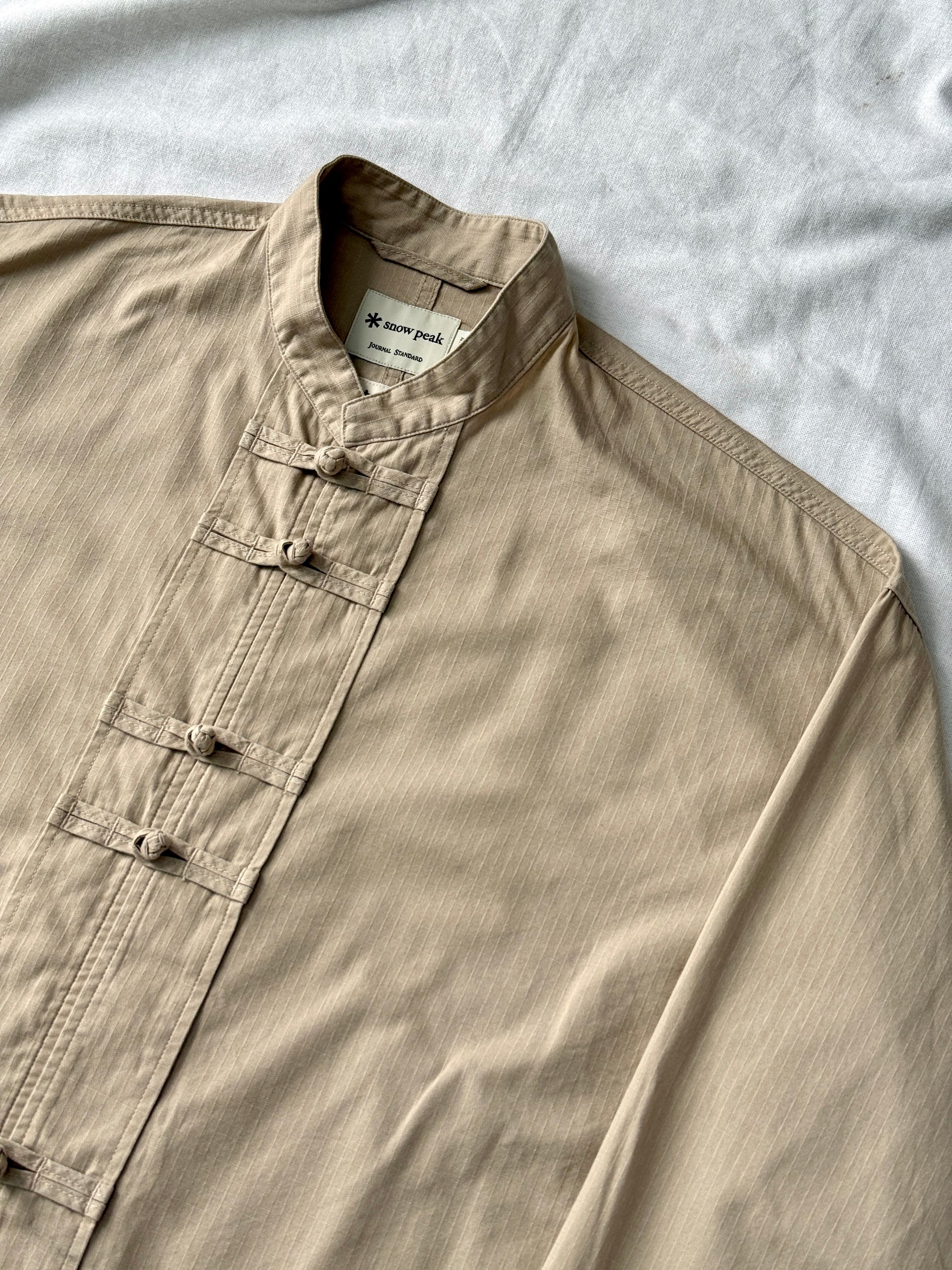 Snow Peak x Journal Standard Takibi Ripstop Chinese Jacket