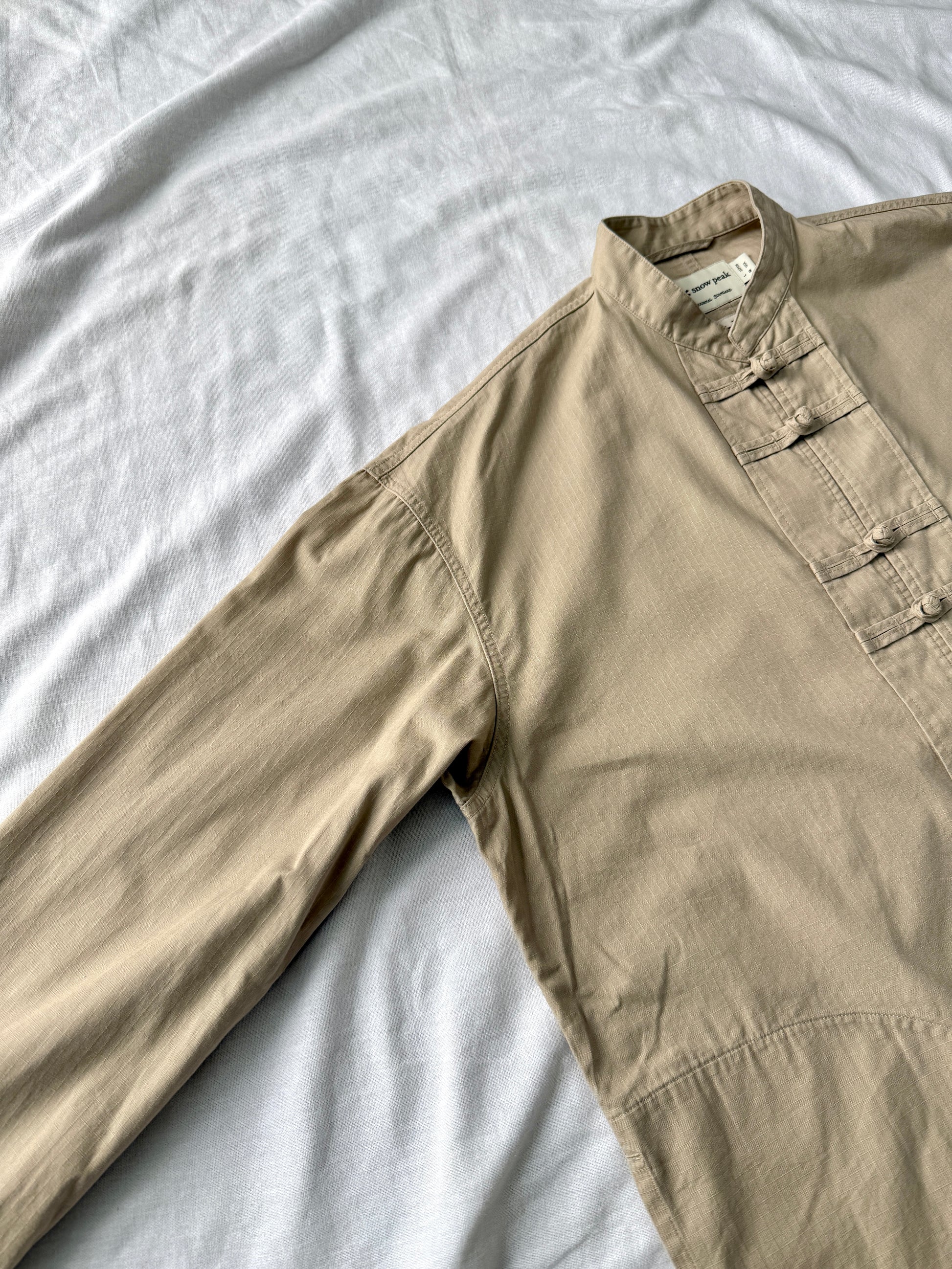 Snow Peak x Journal Standard Takibi Ripstop Chinese Jacket