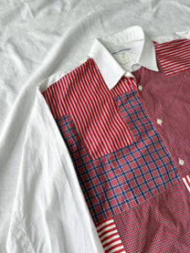 Comme des Garcons SHIRT Cut-and-sew Patchwork Shirt