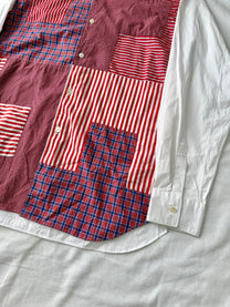 Comme des Garcons SHIRT Cut-and-sew Patchwork Shirt