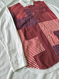Comme des Garcons SHIRT Cut-and-sew Patchwork Shirt
