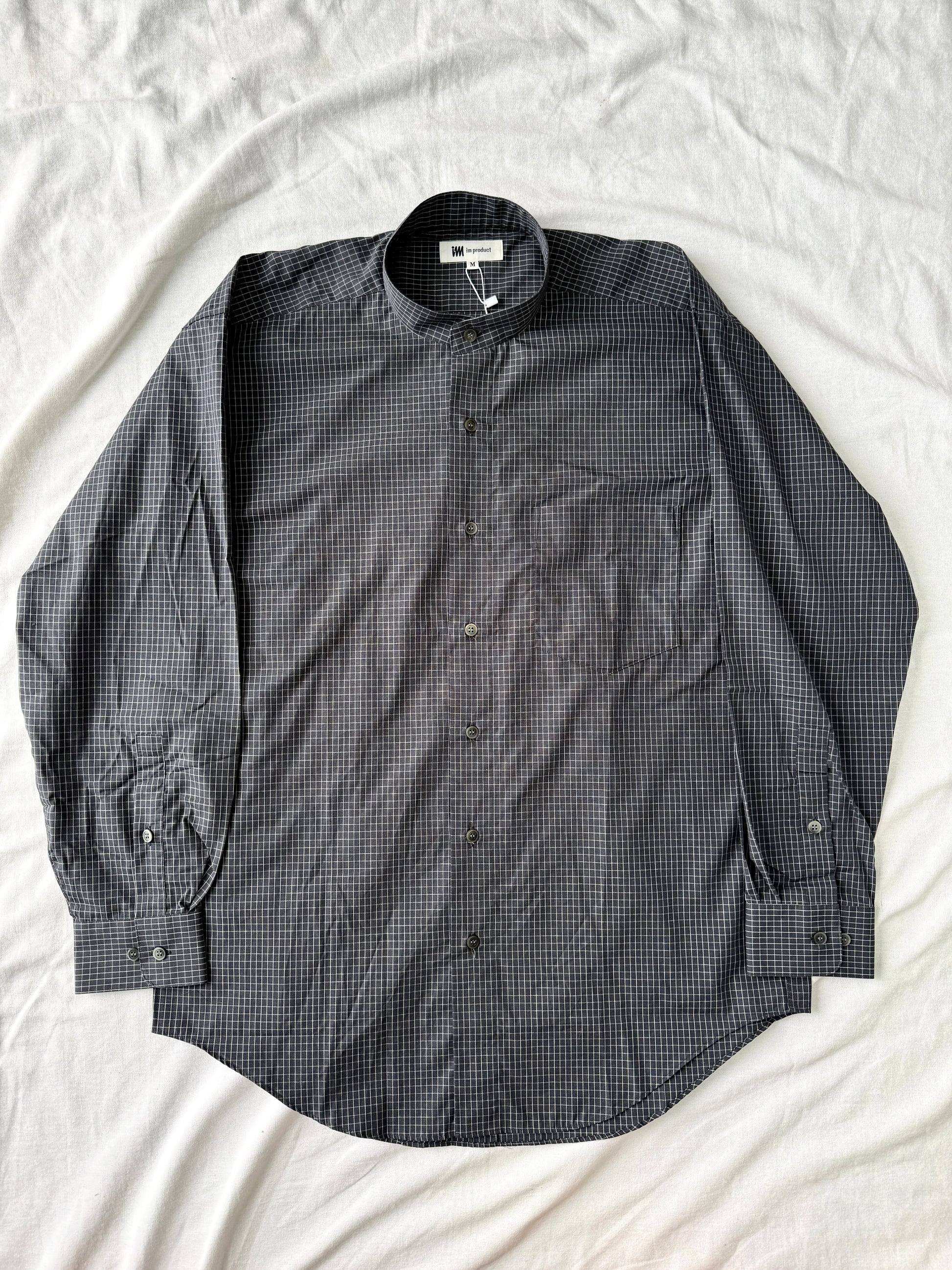 Issey Miyake IM Product Mandarin Collar Shirt