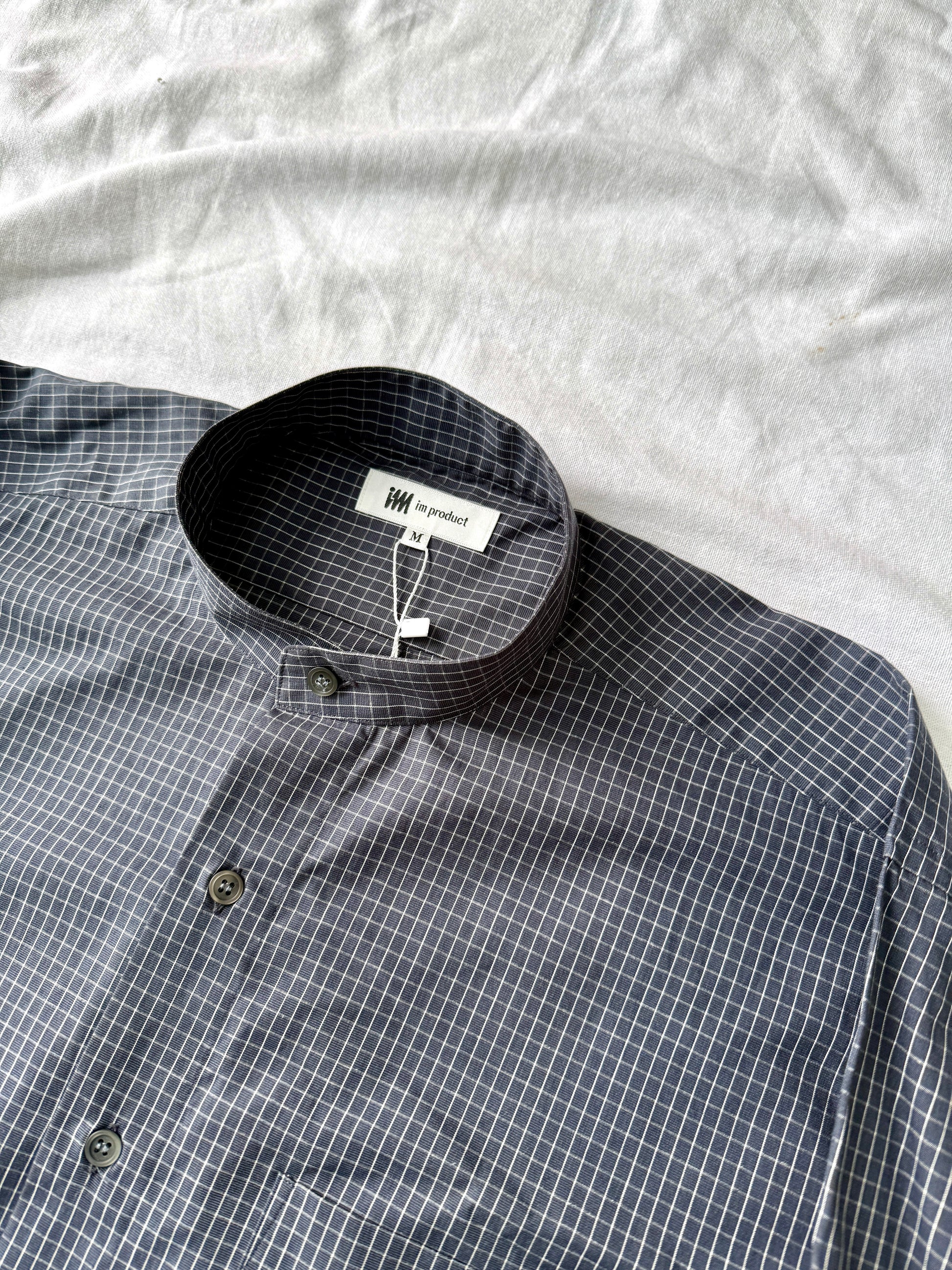 Issey Miyake IM Product Mandarin Collar Shirt