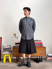 Issey Miyake IM Product Mandarin Collar Shirt