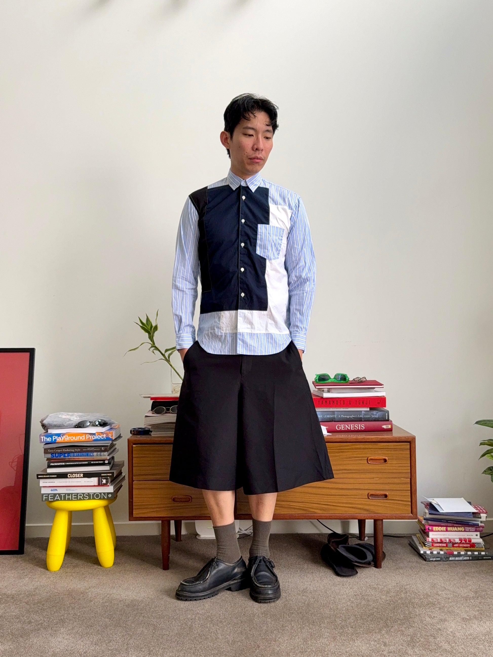 Comme des Garcons SHIRT Block Patchwork Shirt