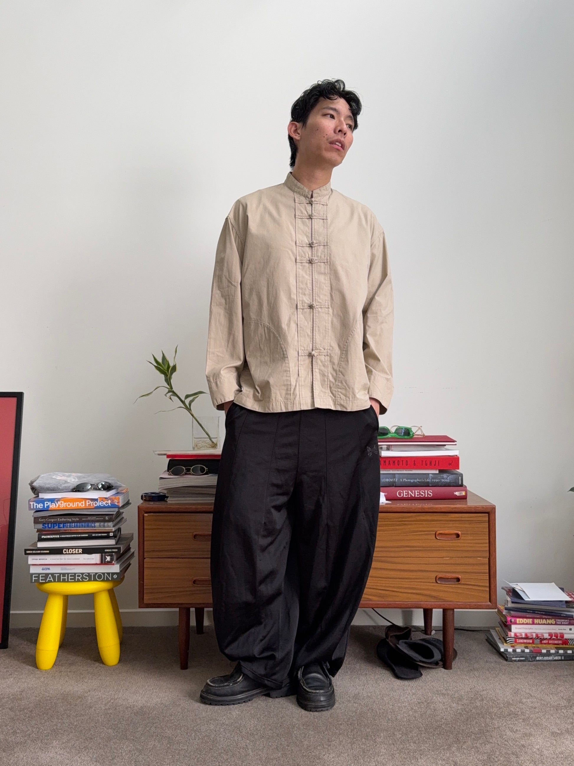 Snow Peak x Journal Standard Takibi Ripstop Chinese Jacket